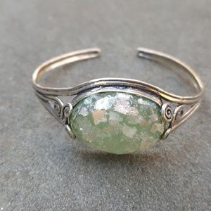 Sterling silver cuff bracelet
